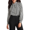 Black White Houndstooth