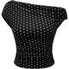 Black Polka Dots