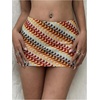 image:imageFloerns Womens Boho Geo Print Low Rise Pencil Vacation Mini SkirtMulticolor