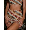 image:imageFloerns Womens Boho Geo Print Low Rise Pencil Vacation Mini SkirtMulticolor