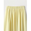 image:imageFloerns Womens Cute Bubble Hem Long Skirt Elastic Waist Ruffle Summer A Line SkirtsYellow