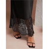 image:imageFloerns Womens Elegant Lace Maxi Skirt Low Rise Formal Wedding Guest Fishtail SkirtBlack