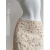 image:imageFloerns Womens Floral Embroidered Maxi Skirt Low Rise Boho A Line SkirtsYellow