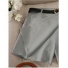 image:imageFloerns Womens High Waist Asymmetrical Wrap Skort A Line Casual Mini SkirtGrey