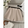 image:imageFloerns Womens High Waist Asymmetrical Wrap Skort A Line Casual Mini SkirtMaroon