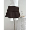 image:imageFloerns Womens Low Rise Mini Skirts Fall ClothesChocolate Brown