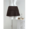 image:imageFloerns Womens Low Rise Mini Skirts Fall ClothesChocolate Brown