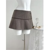 image:imageFloerns Womens Low Rise Mini Skirts Fall ClothesCoffee Brown