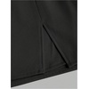image:imageFloerns Womens Metal High Waist Skirt Split Hem A Line Business Office Mini SkirtsBlack