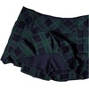 image:imageFloerns Womens Plaid Mini Skirts Pleated Hem Uniform Skater Skirt Built in ShortsDark Green