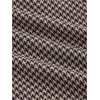 image:imageFloerns Womens Plus Size Elegant Houndstooth Skirt Wrap Hem Dressy Casual Short SkirtsMulticolor