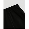 image:imageFloerns Womens Plus Size Satin Lace Trim Patchwork Sexy Mini SkirtBlack