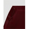 image:imageFloerns Womens Plus Size Satin Lace Trim Patchwork Sexy Mini SkirtBurgundy