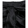 image:imageFloerns Womens Plus Size Satin Skirt Ruched Business Pencil Midi SkirtsBlack
