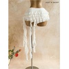 image:imageFloerns Womens Plus Size Tiered Layered Mini Skirt Low Rise Asymmetrical Ruffle Beach Y2k SkirtsWhite