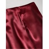 image:imageFloerns Womens Sexy Lace Satin Low Rise Patchwork Night Out Mini SkirtRed