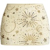 image:imageFloerns Womens Y2K Sparkly Sequin Low Rise Bodycon Going Out Mini SkirtGold