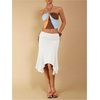 image:imageFloerns Womens Y2K Summer Asymmetrical Ruffle Hem Date Night Midi Skirts