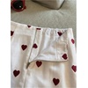 image:imageFloerns Womens Y2k Heart Low Rise Mini Skirt Beach Vacation Going Out A Line SkirtWhite