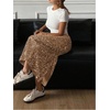 image:imageFloerns Womens Y2k Sequin Skirt Stretchy Night Out Party Glitter Long SkirtKhaki