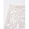 image:imageFloerns Womens Y2k Sequin Sparkly A Line Mini SkirtBeige