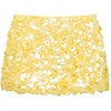 image:imageFloerns Womens Y2k Sequin Sparkly A Line Mini SkirtButter Yellow