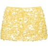 image:imageFloerns Womens Y2k Sequin Sparkly A Line Mini SkirtButter Yellow