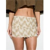 image:imageWomens Beaded Bodycon Going Out Party Summer Skirts Cocktail Sequin Mini SkirtApricot