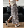 image:imageWomens Y2k Sequin Skirt Night Out Party Sparkly Glitter Streetwear Long SkirtSilver