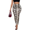 image:imageFloerns Womens Animal Print High Waisted Long Skirt Rave Outfit Bodycon Pencil SkirtsBrown
