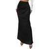 image:imageFloerns Womens Elegant Maxi Skirt High Waisted Fishtail Business SkirtsBlack