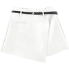 image:imageFloerns Womens High Waist Asymmetrical Wrap Skort A Line Casual Mini SkirtWhite