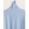 image:imageFloerns Girls Heart Graphic Print Oversized Hoodies Long Sleeve Hooded Sweatshirts For Girls Pullover TopsPale Blue