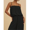 image:imageFloerns Jumpsuits for Women Sleeveless Bubble Hem Harem Pants Trendy Casual Summer OutfitsBlack