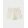 image:imageFloerns Womens Casual Mid Waist Skorts Wrap Front Business Casual Outfit Skirt ShortsBeige
