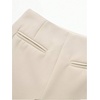 image:imageFloerns Womens Casual Mid Waist Skorts Wrap Front Business Casual Outfit Skirt ShortsBeige