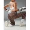 image:imageFloerns Womens Cheetah Workout Leggings Leopard High Waisted Gym Athletic Yoga PantsBrown