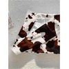 image:imageFloerns Womens Cow Print Mini SkirtWhite