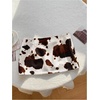 image:imageFloerns Womens Cow Print Mini SkirtWhite