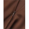 image:imageFloerns Womens Elegant Satin Midi Skirt Summer High Waisted Lace Asymmetric Hem Going Out SkirtBrown Lace