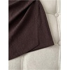 image:imageFloerns Womens Elegant Wrap Ruched Mini Skirt High Waisted Bodycon SkirtBrown
