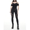 image:imageFloerns Womens Gothic Mesh Leggings Pants Skinny Punk Concert OutfitBlack Solid