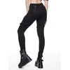 image:imageFloerns Womens Gothic Mesh Leggings Pants Skinny Punk Concert OutfitBlack Solid