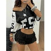 image:imageFloerns Womens Lace Layered Ruffle Low Rise Bloomers Shorts Cute Mini SkirtBlack