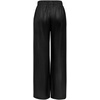 image:imageFloerns Womens Low Rise Wide Leg Pants Elastic Waist Drawstring Trousers with PocketsBlack