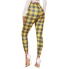 image:imageFloerns Womens Plaid High Waist Active Workout Sport Tights Pants LeggingsA Yellow
