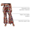 image:imageFloerns Womens Plus Size Flare Leg Palazzo Party Club Bell Bottom PantsRed Flower
