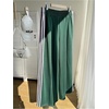 image:imageFloerns Womens Plus Size Striped Baggy Sweatpants Elastic Waist Side Wide Leg Casual Gym Track PantsGreen