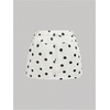 image:imageFloerns Womens Plus Size Western Cow Print Jean Skirt Country Concert Cowboy Mini SkirtsWhite Polka Dots