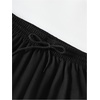 image:imageFloerns Womens Skeleton Rhinestone Sweatpants Elastic Waist Jogger PantsBlack
